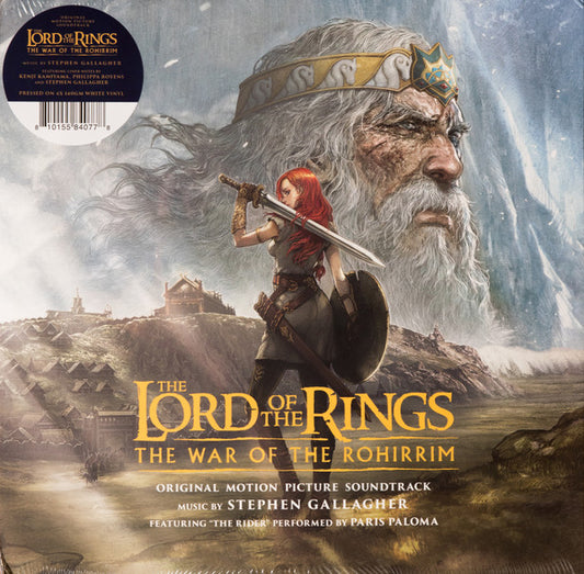 Stephen Gallagher : The Lord Of The Rings: The War Of The Rohirrim (Original Motion Picture Soundtrack) (4xLP, Album, Whi)