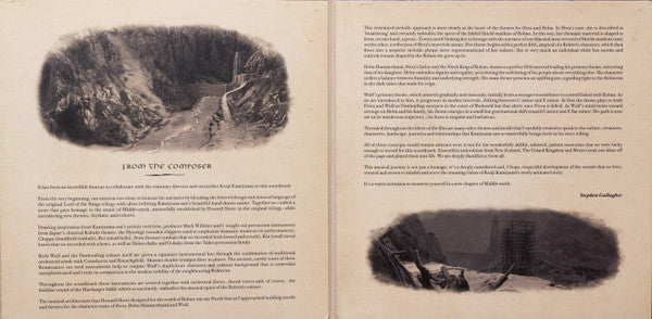 Stephen Gallagher : The Lord Of The Rings: The War Of The Rohirrim (Original Motion Picture Soundtrack) (4xLP, Album, Whi)