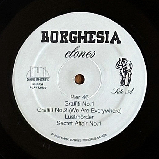 Borghesia - Clones — back sleeve