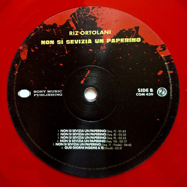 Riz Ortolani : Non Si Sevizia Un Paperino (Original Soundtrack) (LP, Album, Ltd, Red + CD, Album, Ltd)