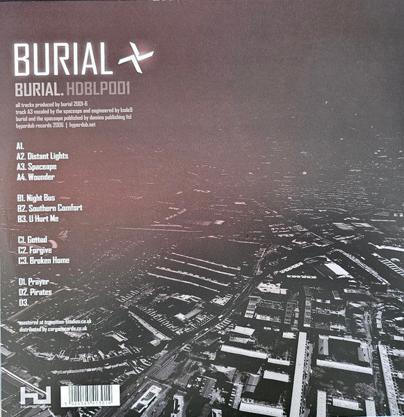 Burial - Burial — back sleeve