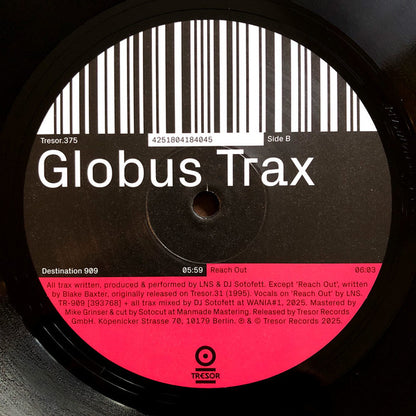 LNS (2) & DJ Sotofett : Globus Trax (12", EP)
