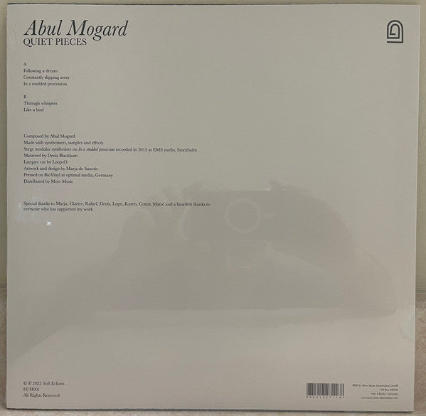 Abul Mogard : Quiet Pieces (LP, Album, Ltd)