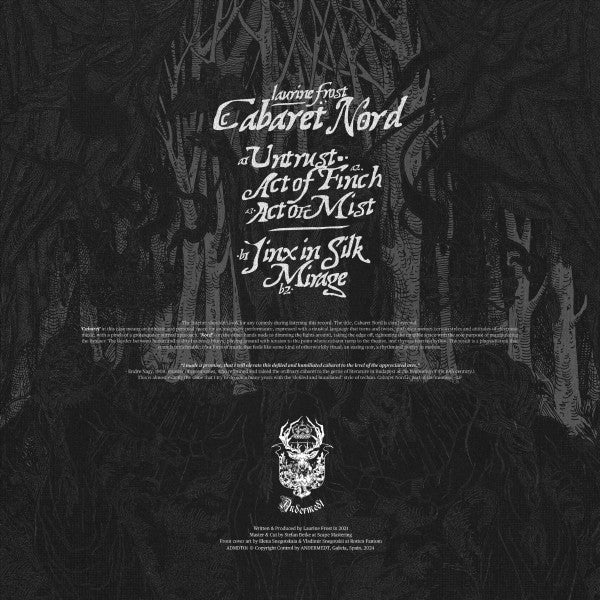 Laurine Frost : Cabaret Nord (12", EP, 180)