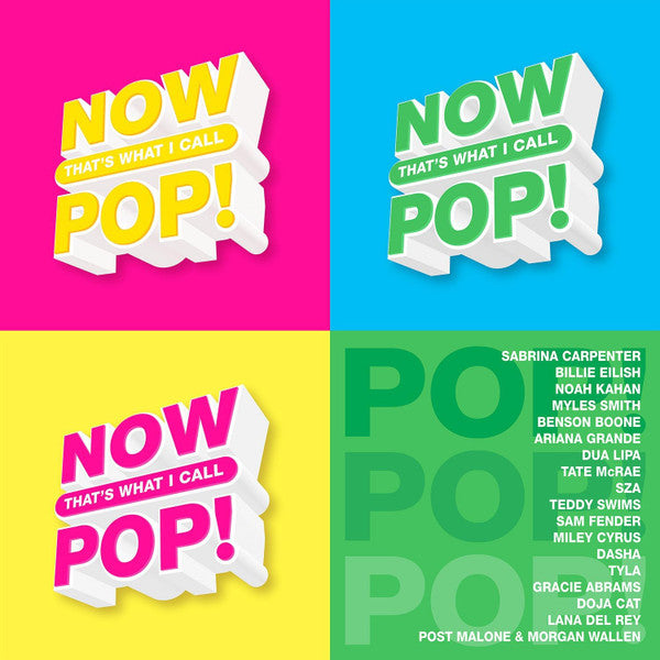 Various : Now That's What I Call... Pop! (LP, Bri + LP, Hot + LP, Bab + Comp)