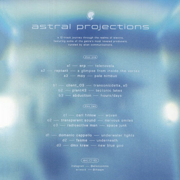 Various - Astral Projections — back sleeve