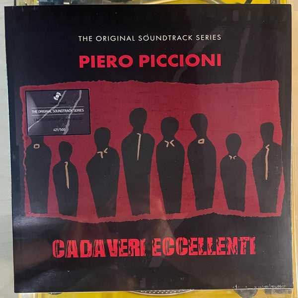 Piero Piccioni - Cadaveri Eccellenti — front sleeve