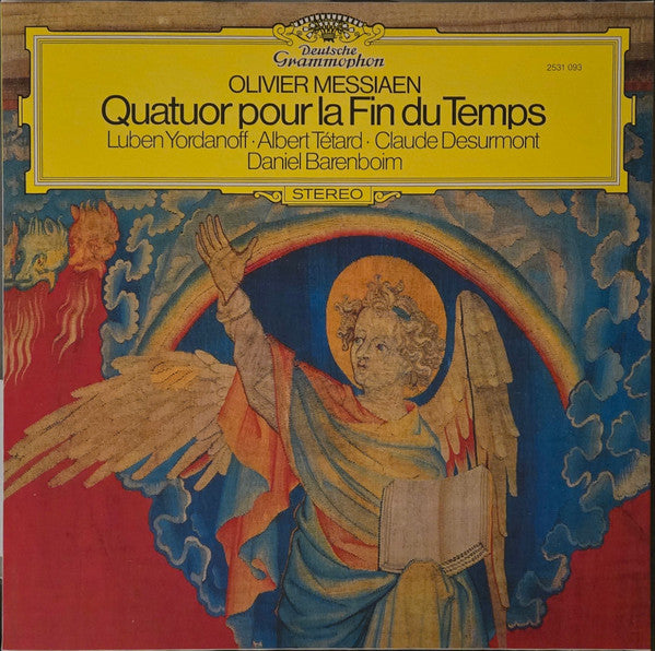 Olivier Messiaen - Quatuor Pour La Fin Du Temps — front sleeve