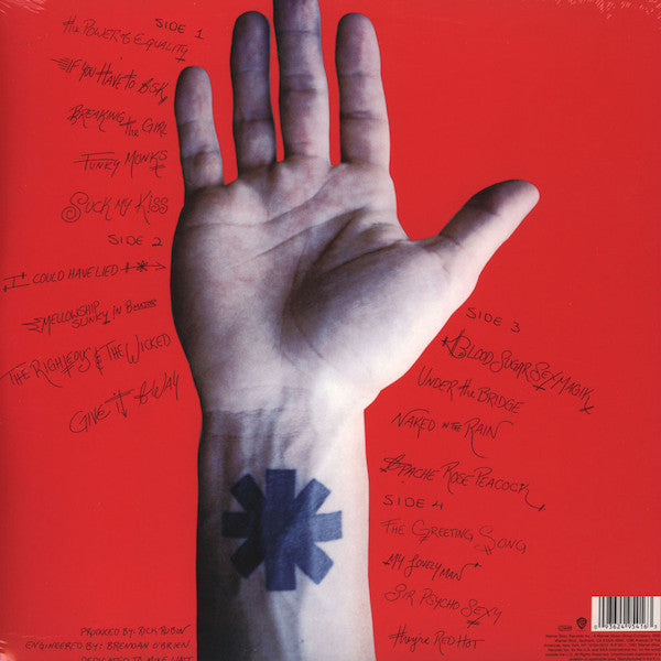 Red Hot Chili Peppers - Blood Sugar Sex Magik — back sleeve