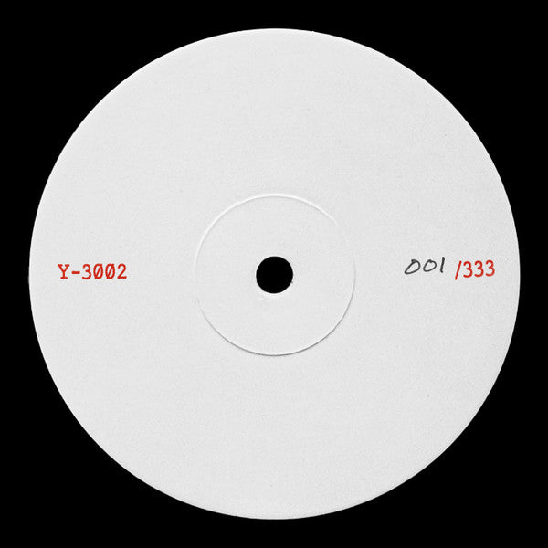 Solitary Dancer : Y-3002 (12", Ltd, Num, W/Lbl)