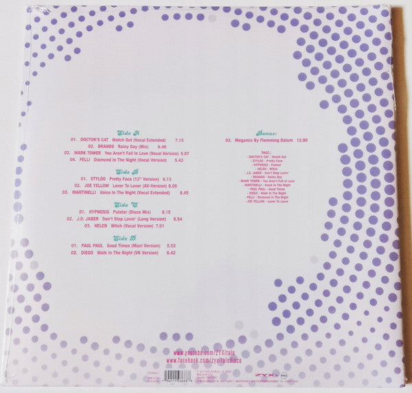 Various - ZYX Italo Disco History 1983 — back sleeve