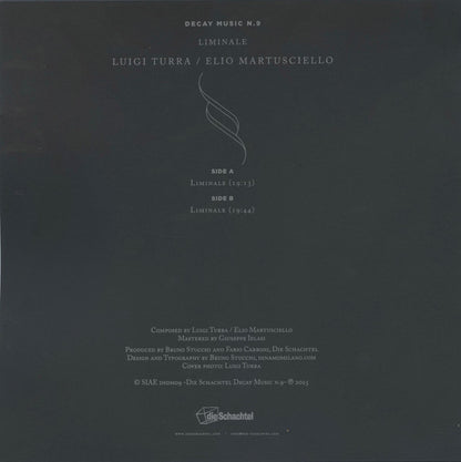 Luigi Turra / Elio Martusciello : Liminale (LP, Album, Ltd)
