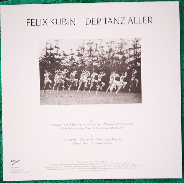 Felix Kubin : Der Tanz Aller (LP, Album, Ltd)