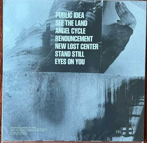 Low Order - New Lost Centre — back sleeve