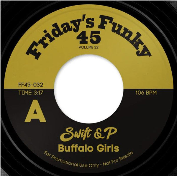 Swift & P - Buffalo Girls — front sleeve