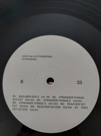 Grischa Lichtenberger : Ostranenie (LP, Album, Ltd)