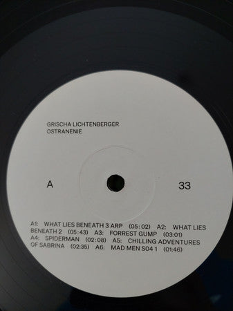Grischa Lichtenberger : Ostranenie (LP, Album, Ltd)