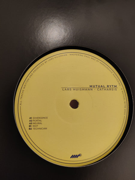 Lars Huismann - Catharsis — back sleeve