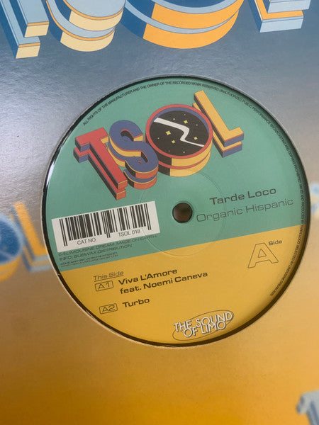 Tarde Loco : Organic Hispanic (12", EP)