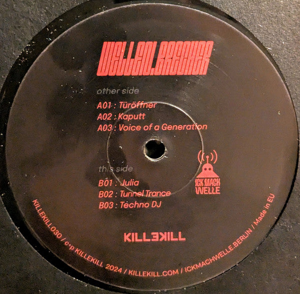 Wellen.Brecher : Liebeserklärung (12", Album, Ltd, Num + 7", Ltd, W/Lbl)