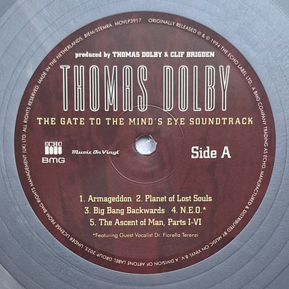 Thomas Dolby : The Gate To The Mind's Eye Soundtrack (LP, Ltd, Num, Sil)
