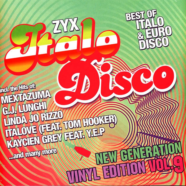 Various - ZYX Italo Disco New Generation Vinyl Edition Vol.9 — front sleeve