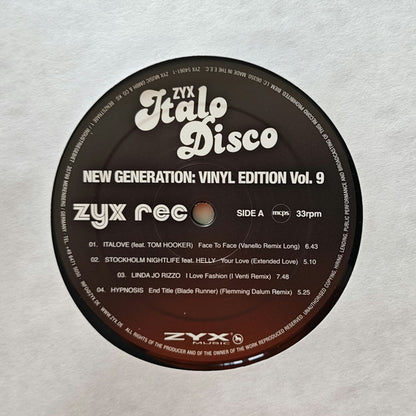 Various : ZYX Italo Disco New Generation Vinyl Edition Vol.9 (LP, Comp)