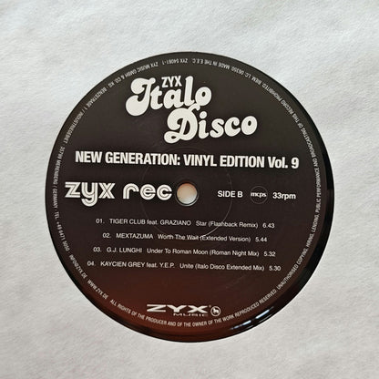 Various : ZYX Italo Disco New Generation Vinyl Edition Vol.9 (LP, Comp)