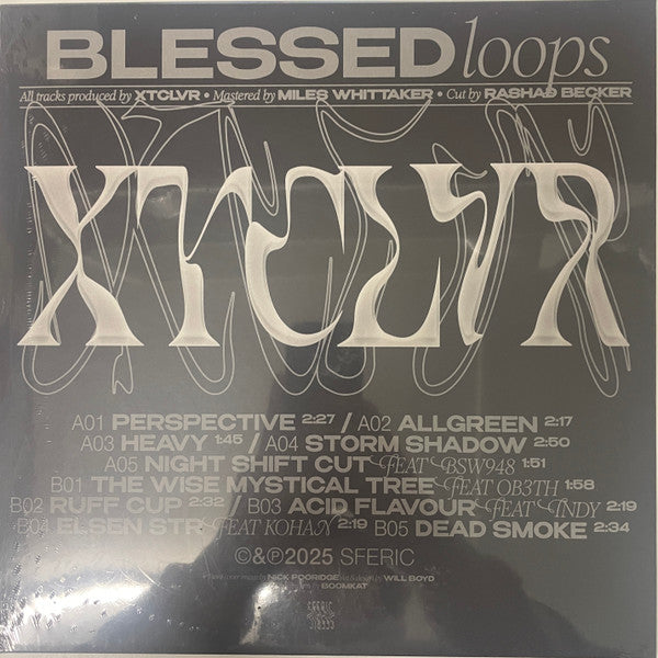 xtclvr - Blessed Loops — back sleeve