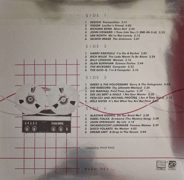 Various : All The Young Droids - Junkshop Synth Pop 1978-1985 (2xLP, Comp, Ltd, Cle)
