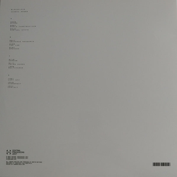 Blackploid - Cosmic Drama — back sleeve