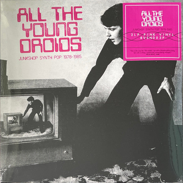 Various : All The Young Droids - Junkshop Synth Pop 1978-1985 (2xLP, Comp, Ltd, Pin)