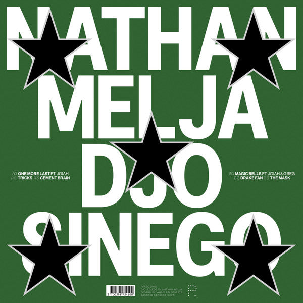 Nathan Melja - Djo Sinego — back sleeve