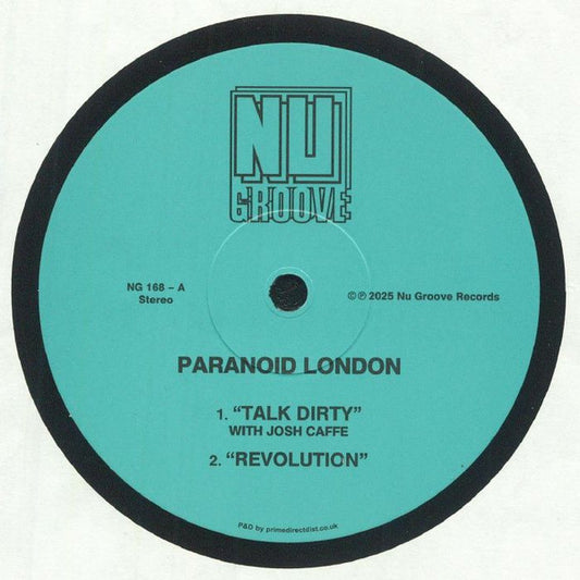 Paranoid London : Talk Dirty (12")