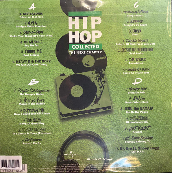 Various - Hip Hop Collected - The Next Chapter — back sleeve