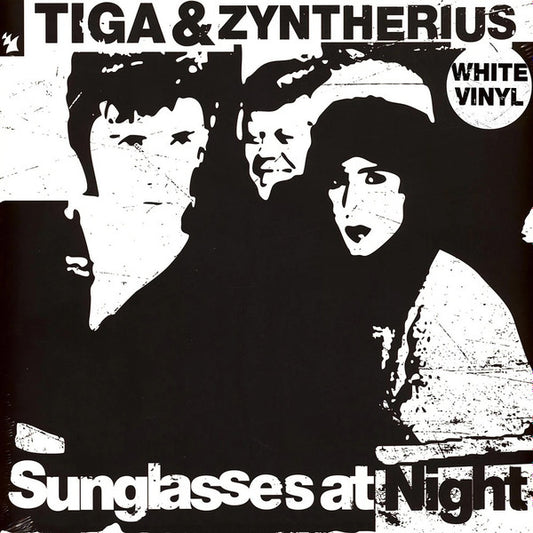 Tiga & Zyntherius : Sunglasses At Night (12", RE, Whi)