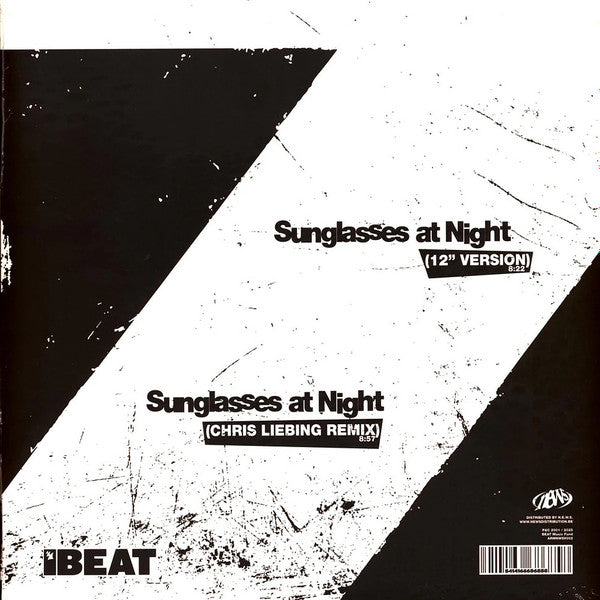 Tiga & Zyntherius : Sunglasses At Night (12", RE, Whi)