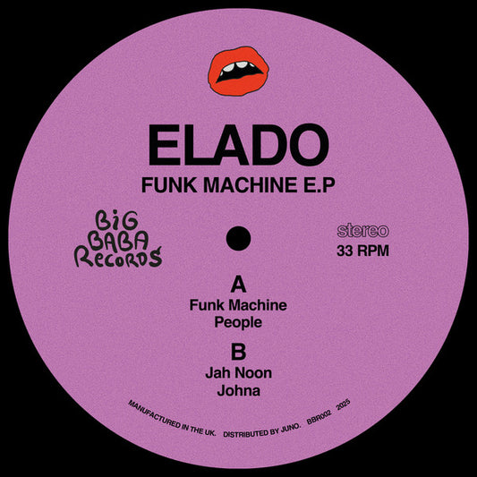 Elado : Funk Machine E.P (12", EP)