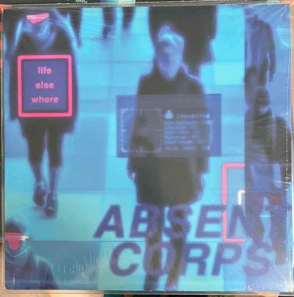 Absent Corps : Life Elsewhere (12", EP, Ltd, Blu)