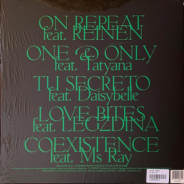 System Olympia - M3 Opera — back sleeve