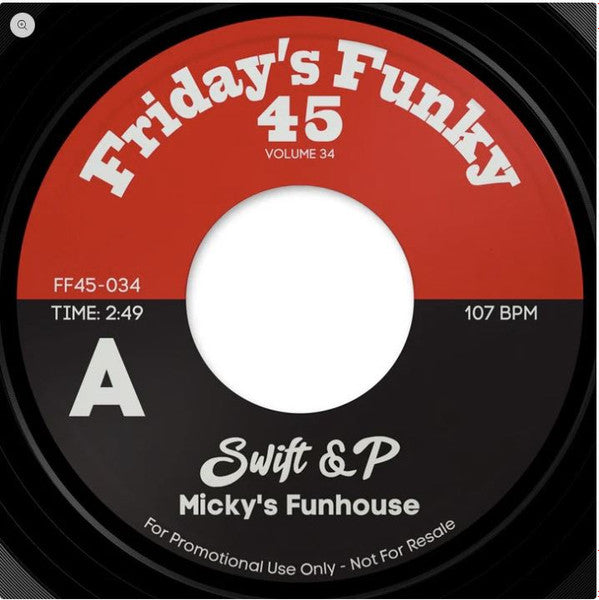 Swift & P - Micky's Funhouse — front sleeve