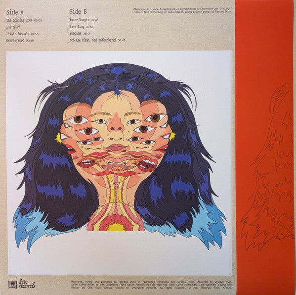 Charmaine Lee - Tulpa — back sleeve