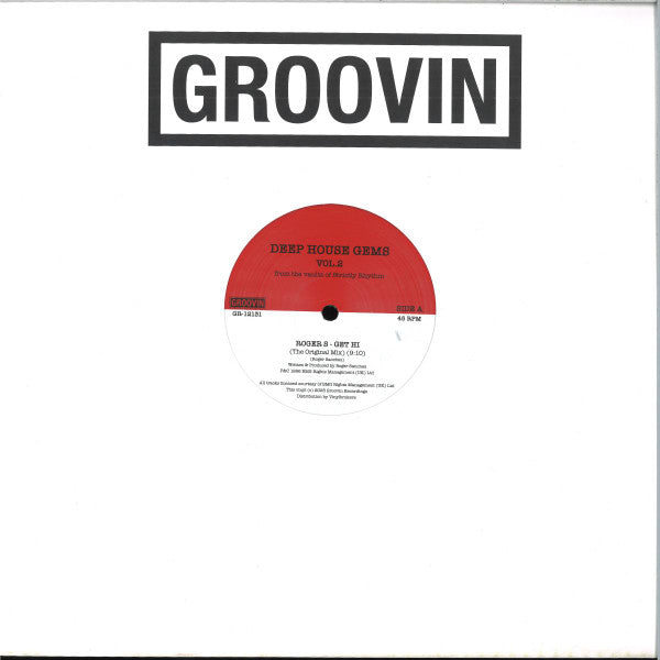 Various - Deep House Gems Vol. 2 — front sleeve