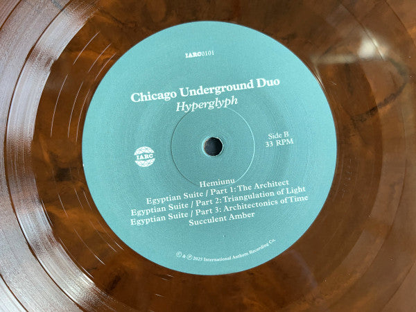 Chicago Underground Duo - Hyperglyph — back sleeve
