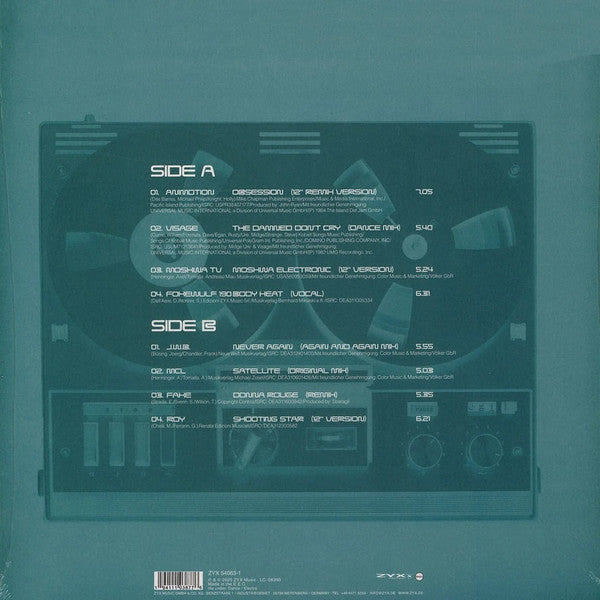 Various - 80s Electro Tracks - Vinyl Edition 5 — back sleeve