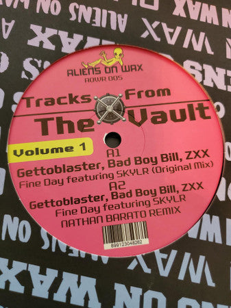 Gettoblaster, Bad Boy Bill, ZXX - Tracks From The Vault Volume 1 — back sleeve