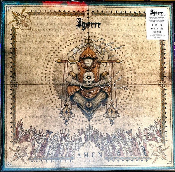 Igorrr : Amen (LP, Album, Ltd, Gol)