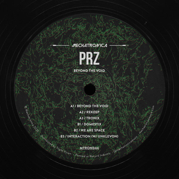 PRZ  - Beyond The Void — front sleeve