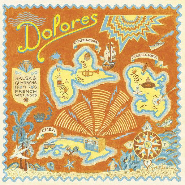 Various - Dolores (Salsa & Guaracha From 70's French West Indies) — front sleeve