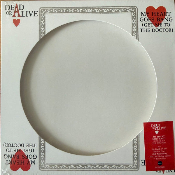 Dead Or Alive - My Heart Goes Bang (Get Me To The Doctor) — back sleeve